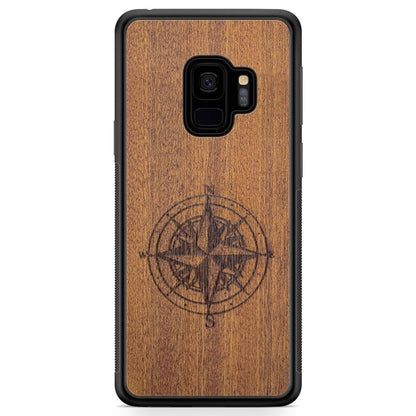 "Compass" Wooden Phone Case