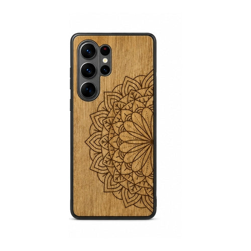 "Tribal Mask" Wooden Phone Case
