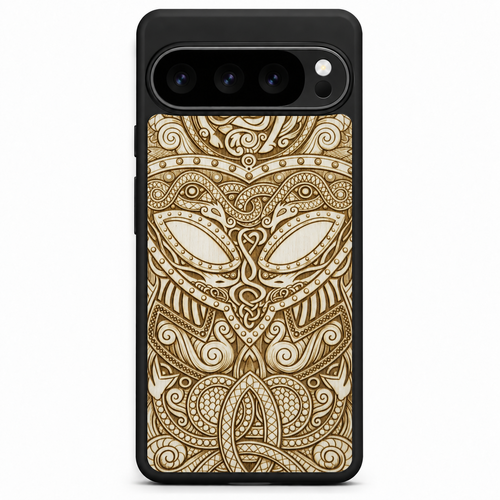 "Viking" Wooden Phone Case
