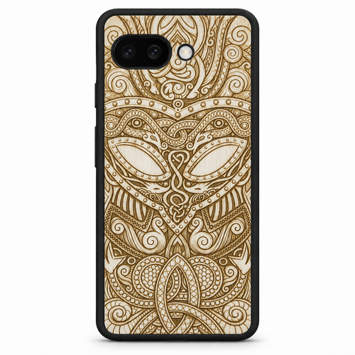 "Viking" Wooden Phone Case